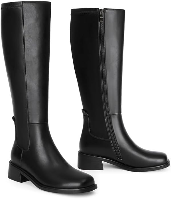 High Boots Women Faux Leather