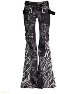 Xojbzoo Jeans a zampa d'elefante