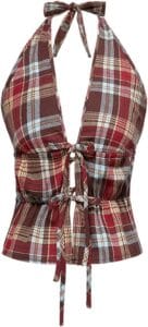 SOLY HUX Jersey Crop Shirt Y2K
