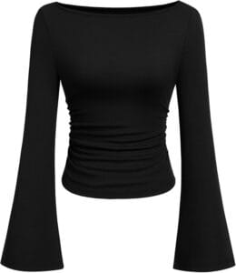 SOLY HUX Bell Sleeve Top