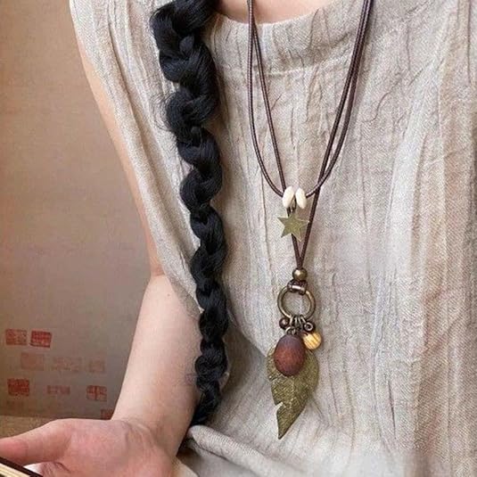 Boho Leaf Necklace