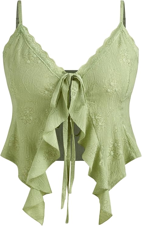 SOLY HUX Y2K Rave PU Leather Top