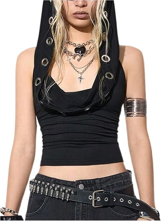 Lace Tank Top Vintage Y2K