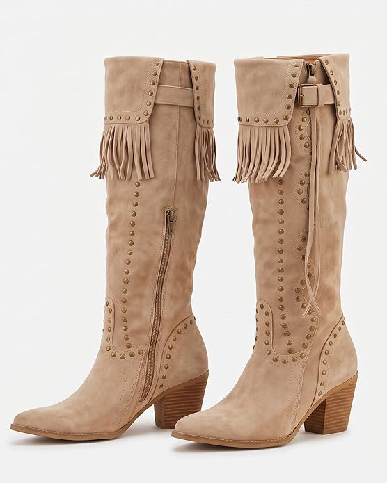 Fringe Cowboy Boots