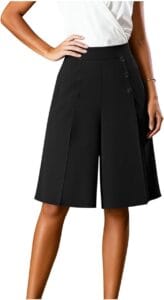 Bermuda Shorts High Waisted