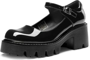 Mary Janes Shoes Platform Pumps