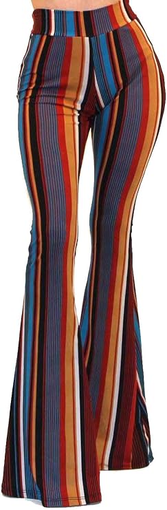 Boho Comfy Stretchy Bell Bottom Flare Pants