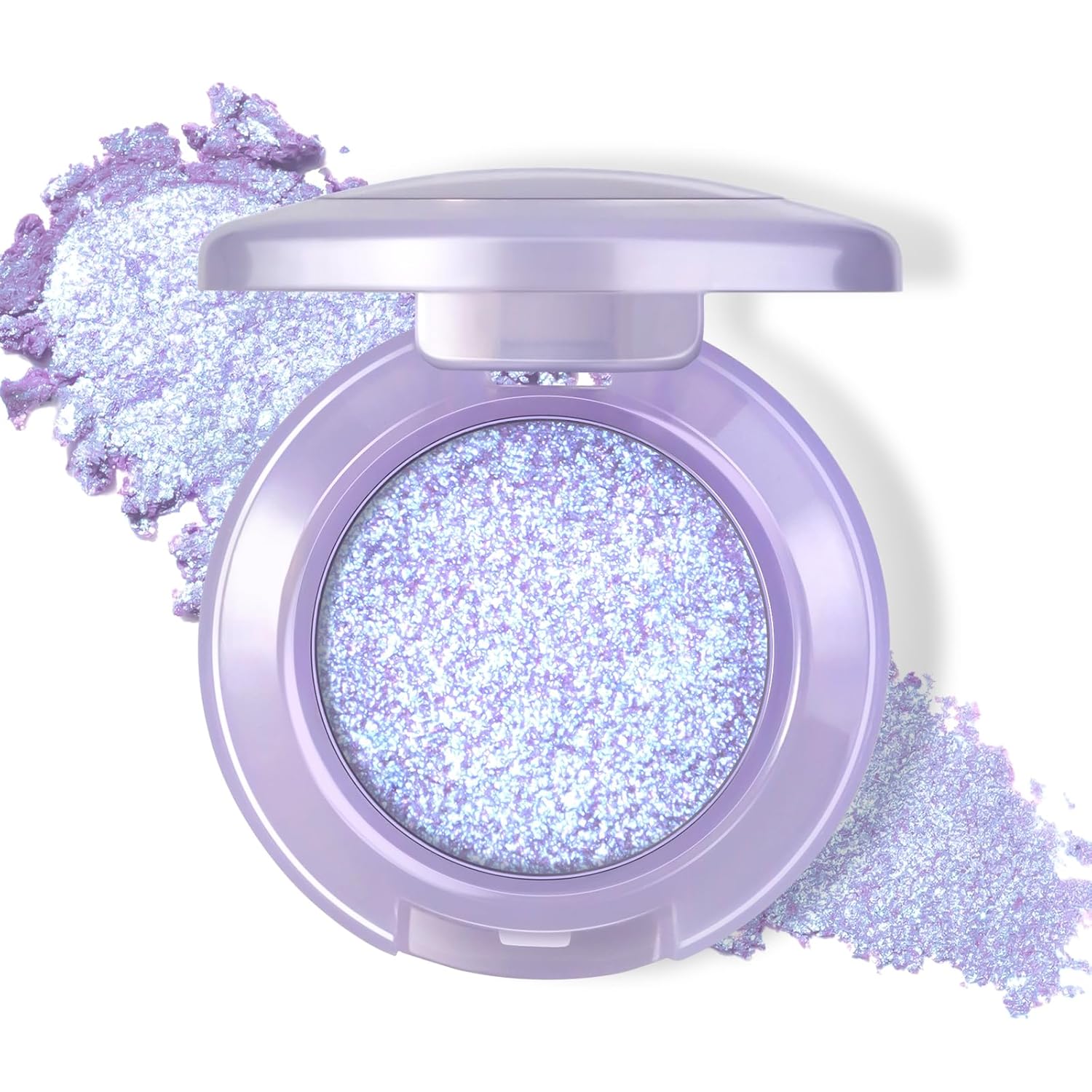 Holographic Blue Purple Glitter Eyeshadow