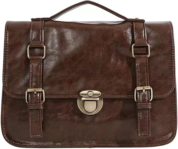 Faux Leather Cambridge Handbag