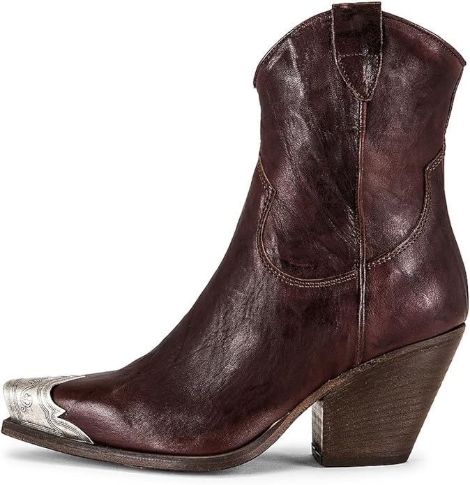Western Cowgirl Ankle Boots