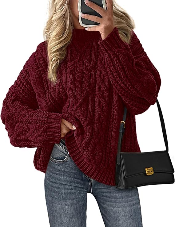 Oversized Chunky Knit Fall Sweaters