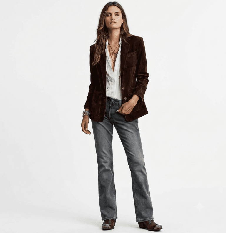 Chic Velvet Office Style