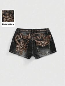 Denim Shorts in Y2K & K-pop Style