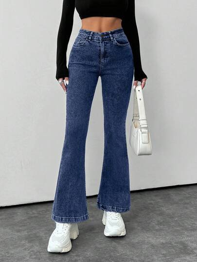 EURMUSE 98% Cotton Washed denim jeans