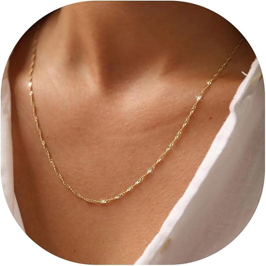 Dainty Gold Necklace