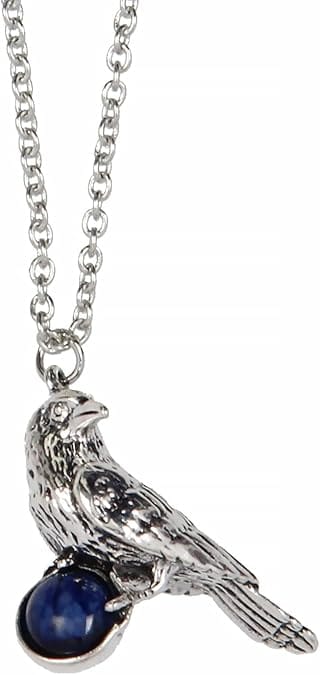 Harry Potter House Animal Gem Stone Pendant Necklaces - Harry Potter Ravenclaw House Animal Gem Stone Pendant Necklace