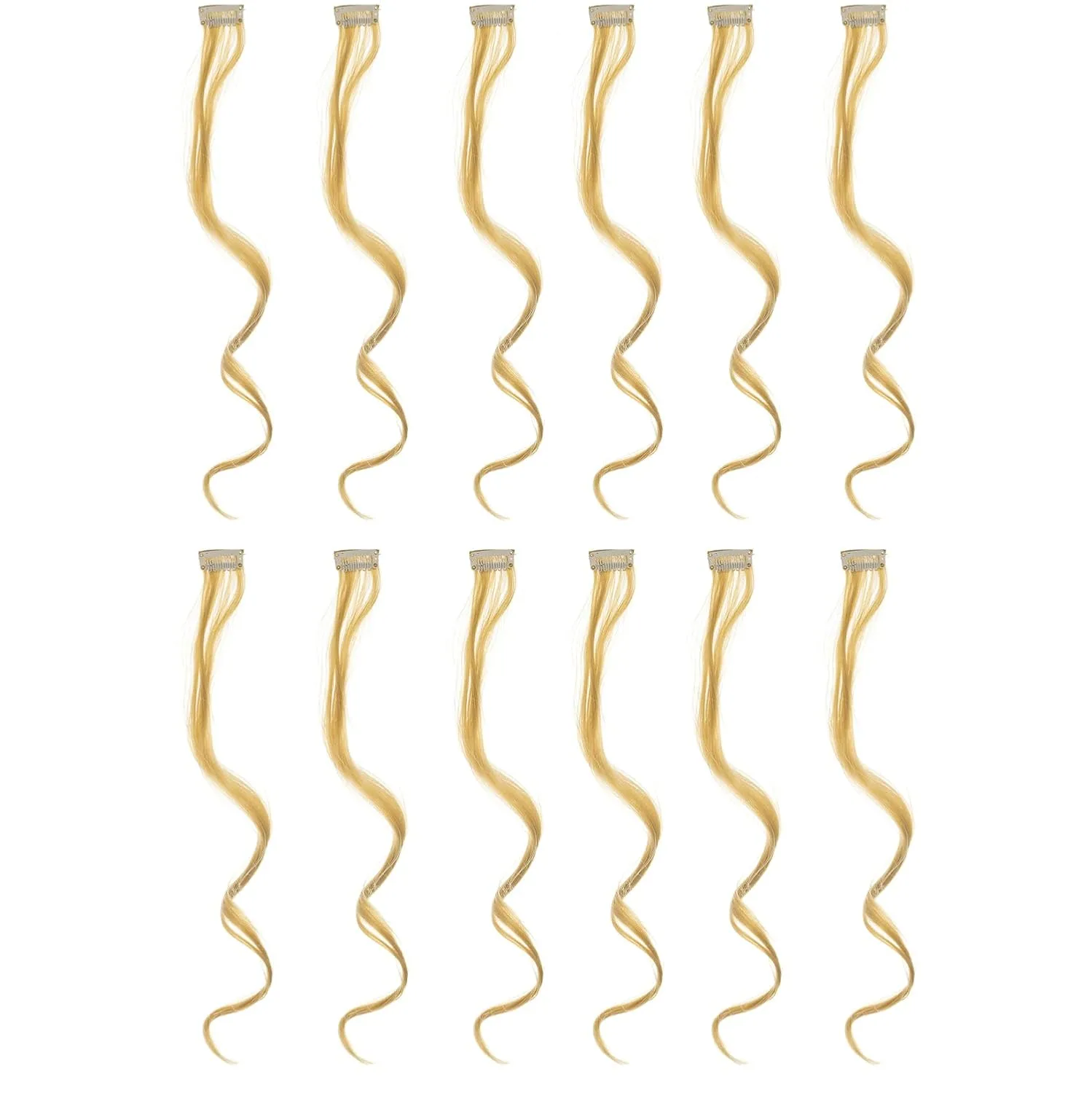 Curly Wavy Hair Clip on