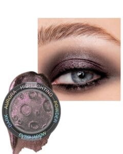 Glitter Black Plum Chrome Metallic Eye Shadow