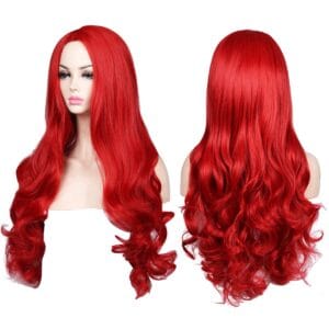 Long Wavy Red Halloween Cosplay Wig