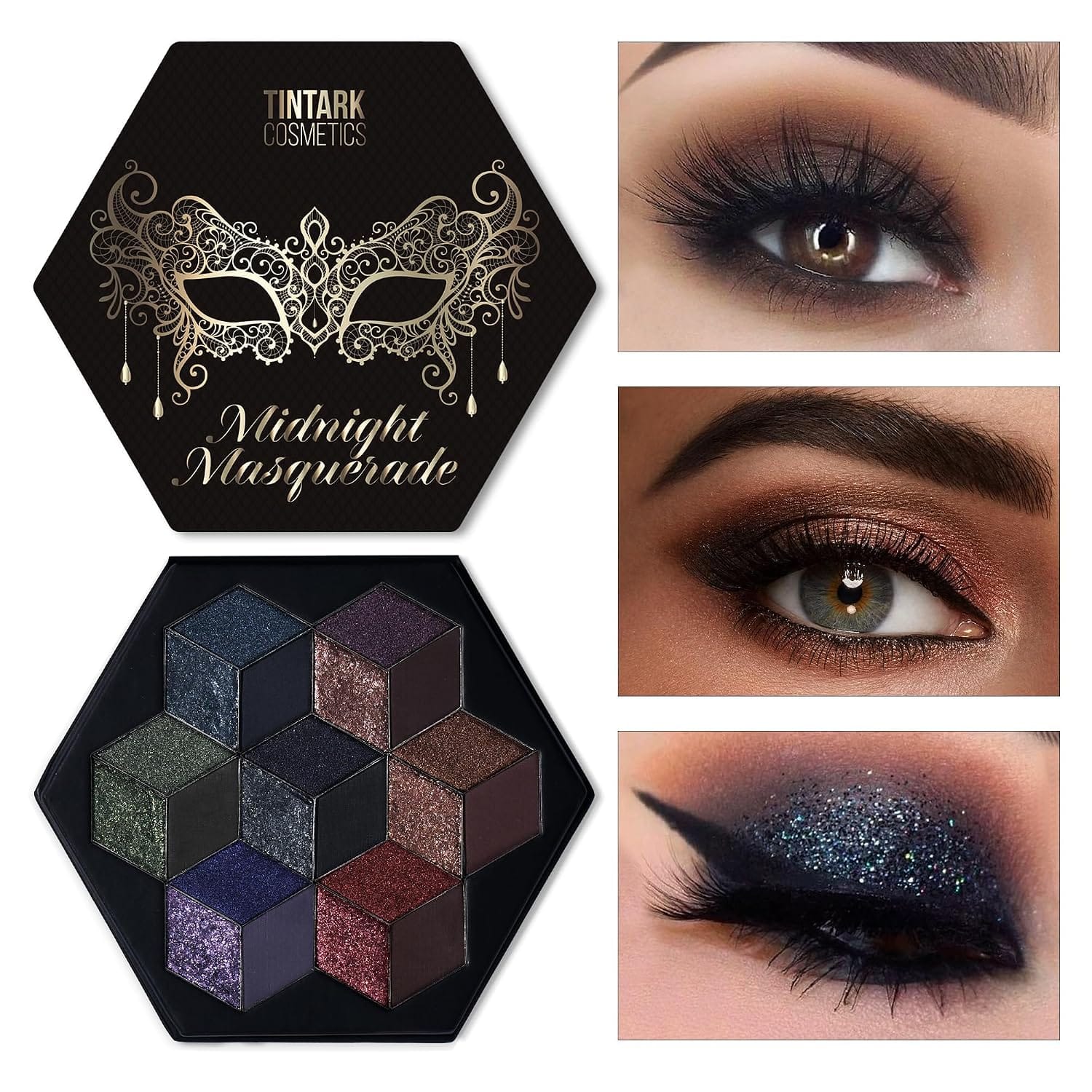 Masquerade Black Spectrum Smokey Eyeshadow Palette