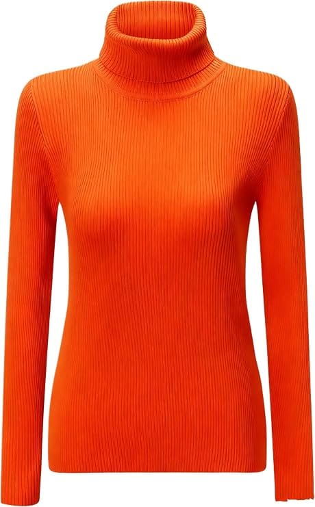 Ribbed Turtleneck Sweater