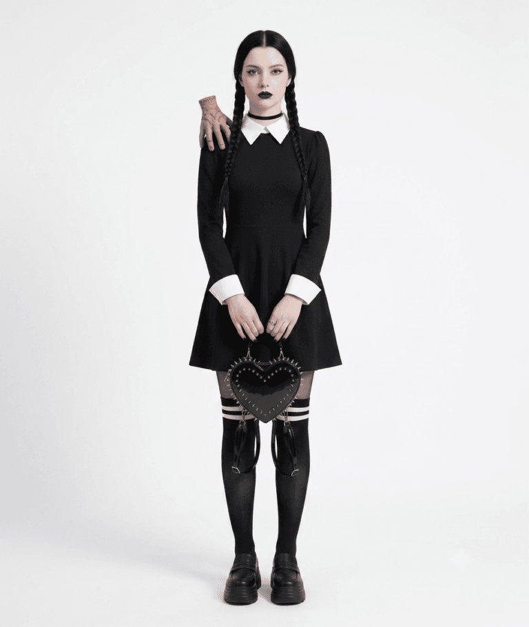 Wednesday Halloween Look