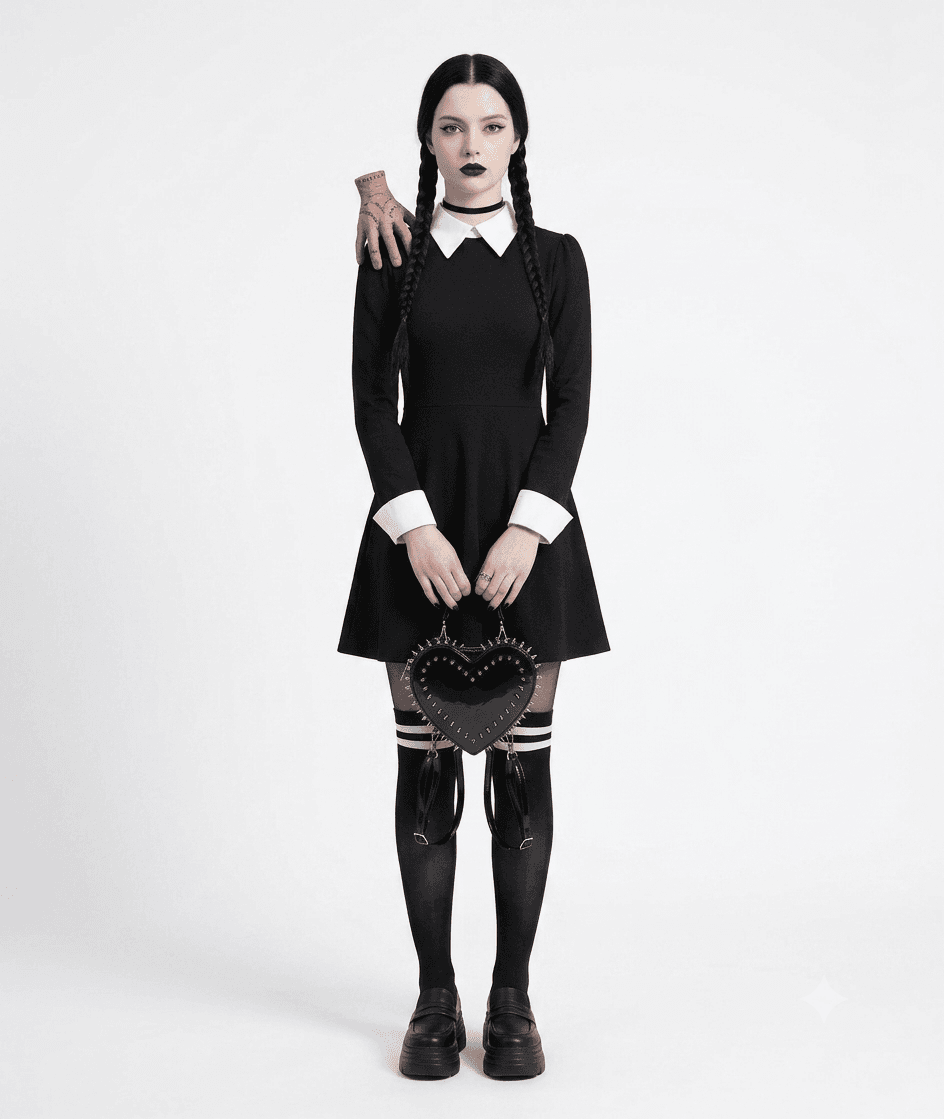Wednesday Halloween Look