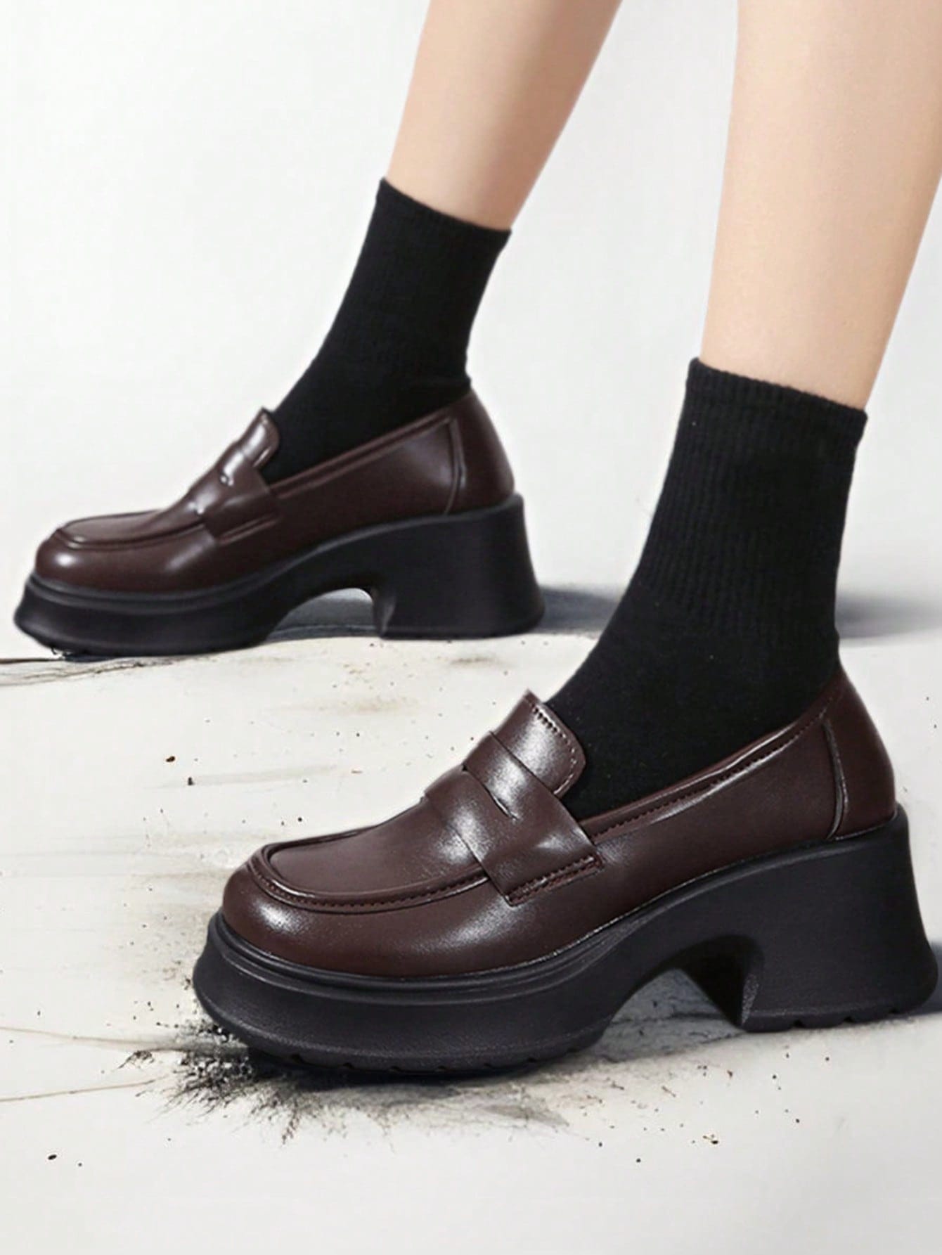 Brown Loafers