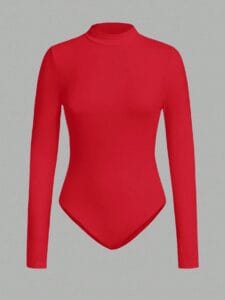 Thermal Knit Long Sleeve Bodysuit