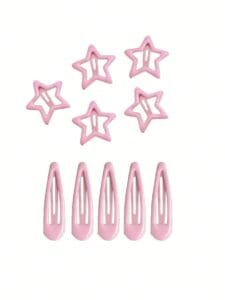 Pink Hair Clips