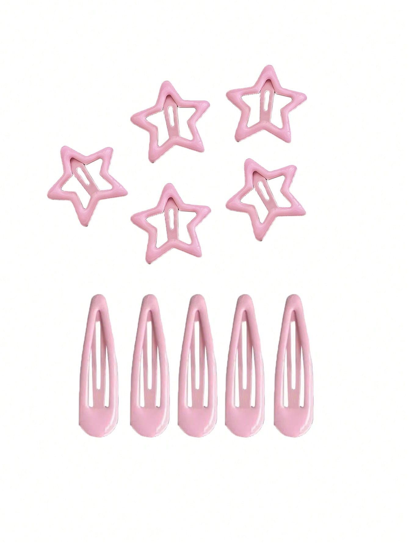 Pink Hair Clips