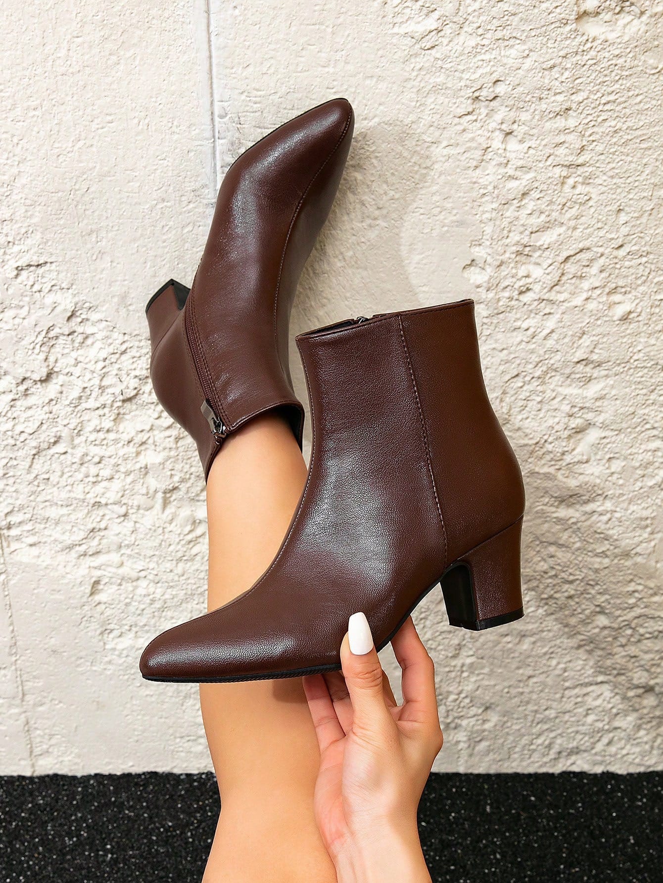 Chunky Heel Boots