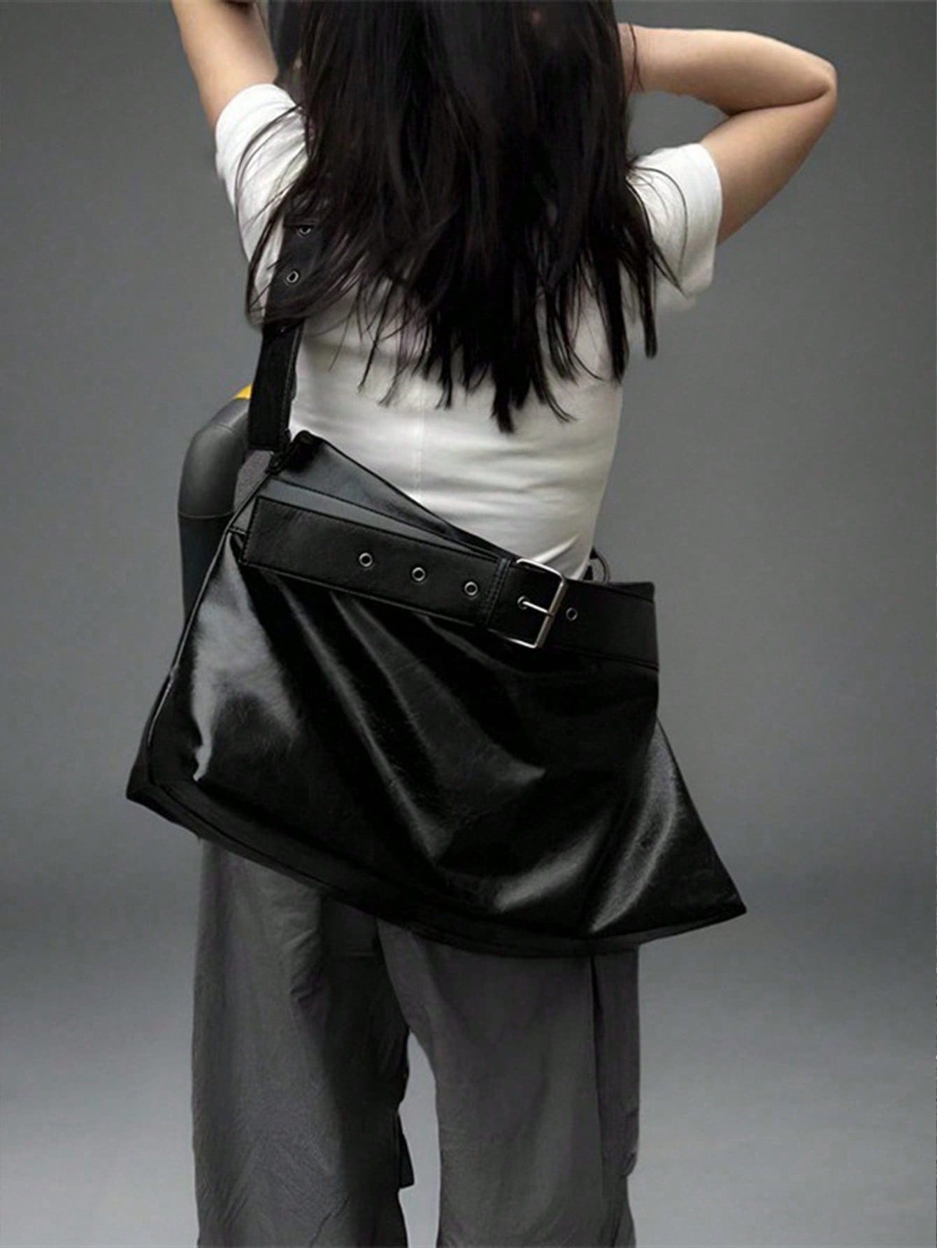 Y2K gothic shoulder bag