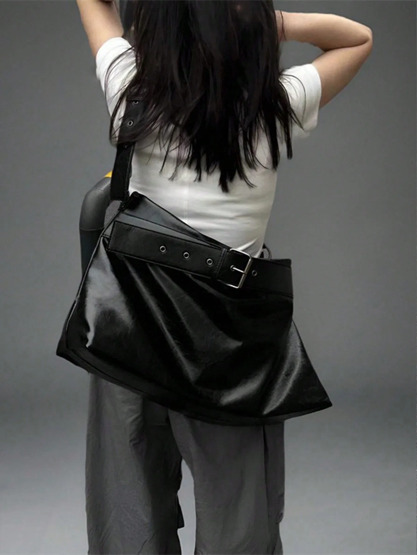 Y2K gothic shoulder bag