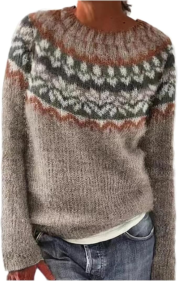 Long Sleeve Knitted Sweater
