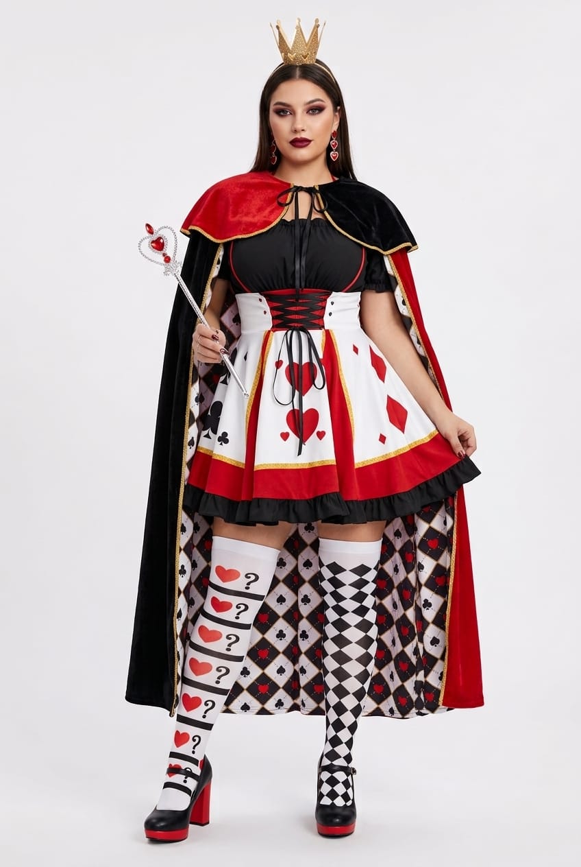 Queen of Hearts Halloween Costume