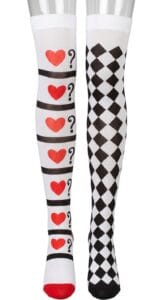 Queen of Hearts socks