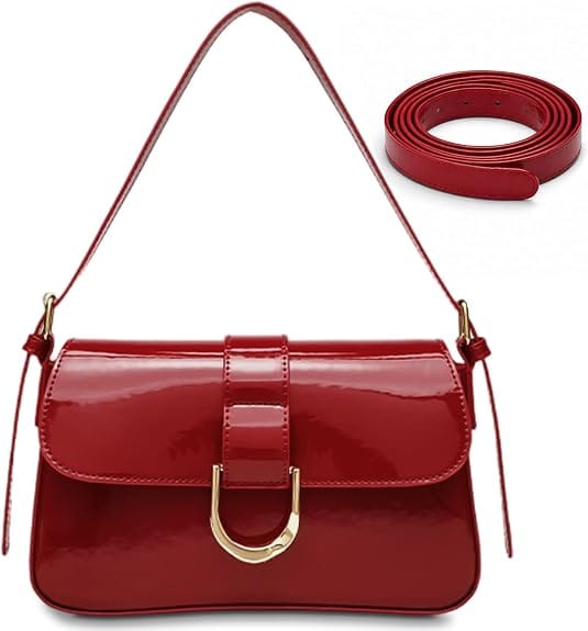 Y2K Shoulder Bag Red