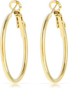 Gold hoops Earrings