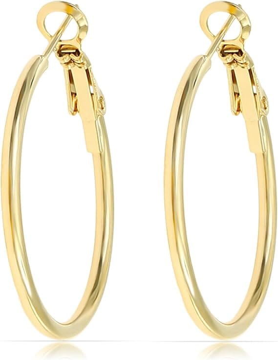Gold hoops Earrings