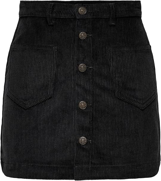 High Waist black skirt